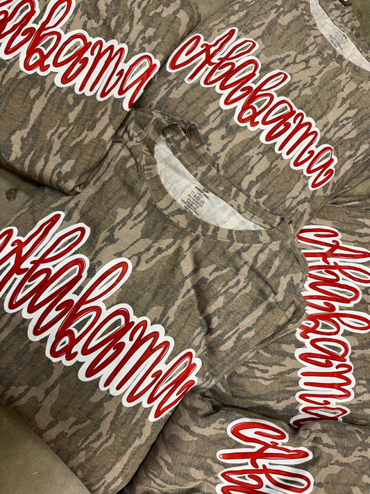 Alabama swirl CAMO- RTS-FINAL SALE