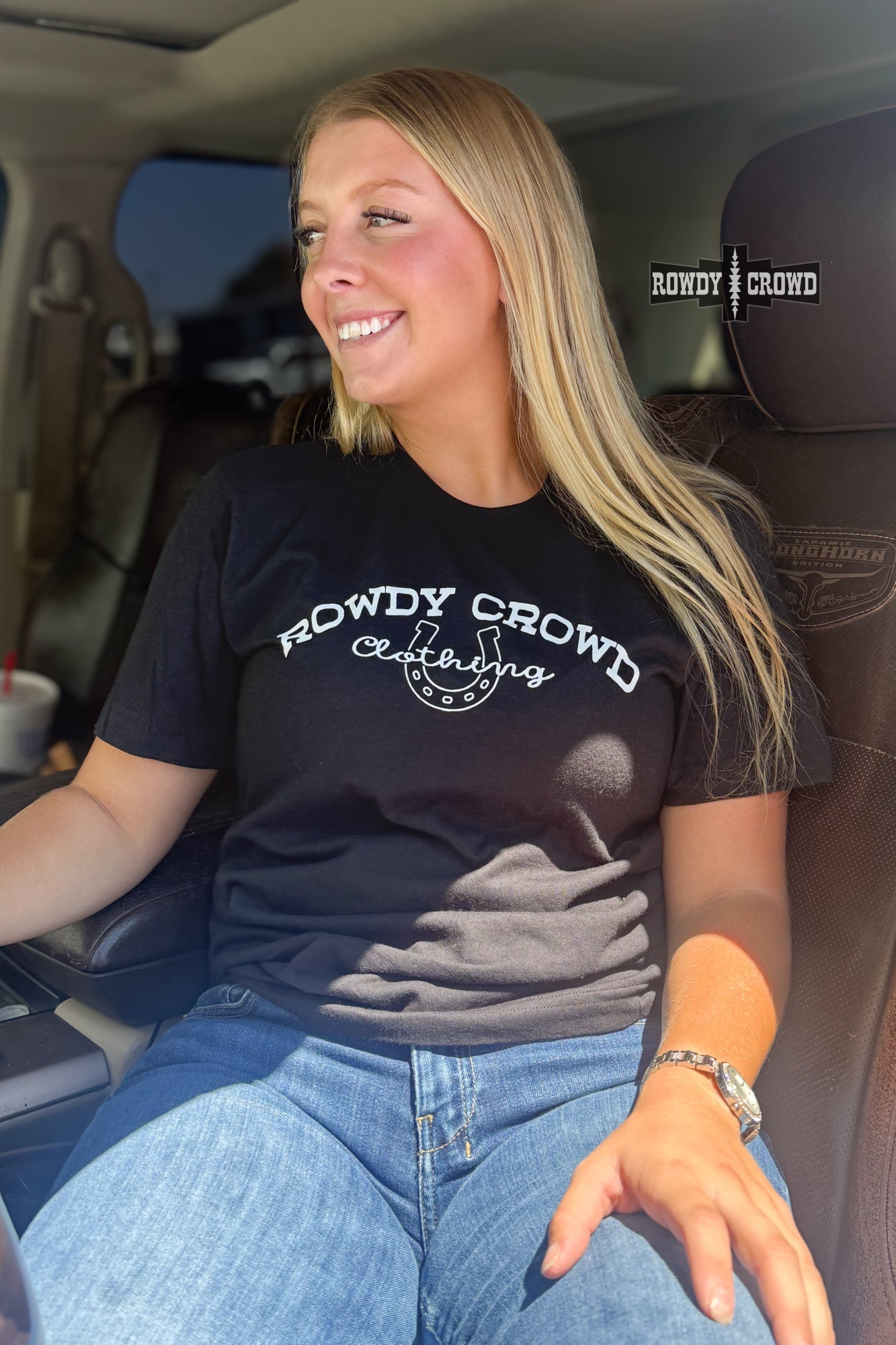 BLACK Rowdy Crowd Promo Tee