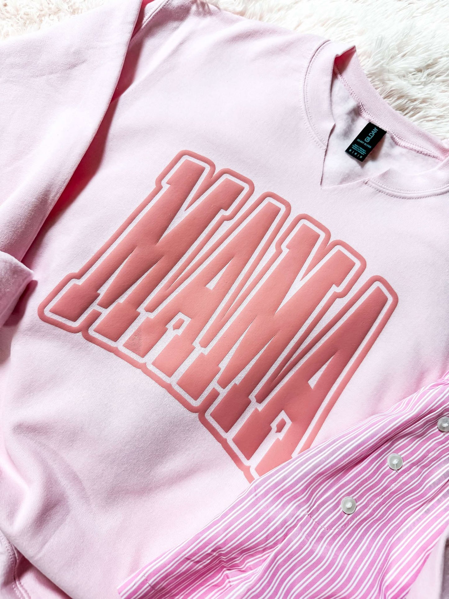 MAMA Varsity 25 V-Neck Sweatshirt