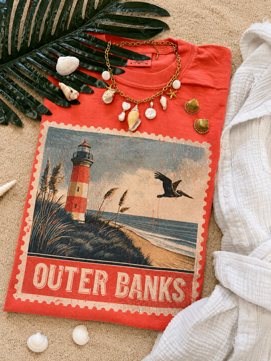 Outer Banks Stamp Tee