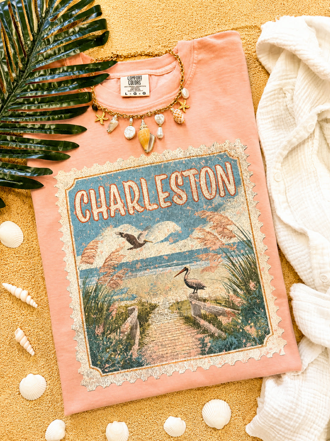 Charleston Stamp Tee