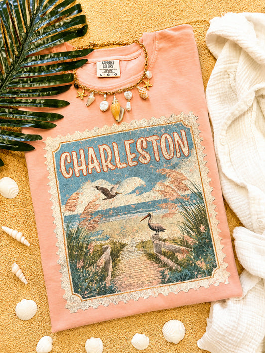 Charleston Stamp Tee