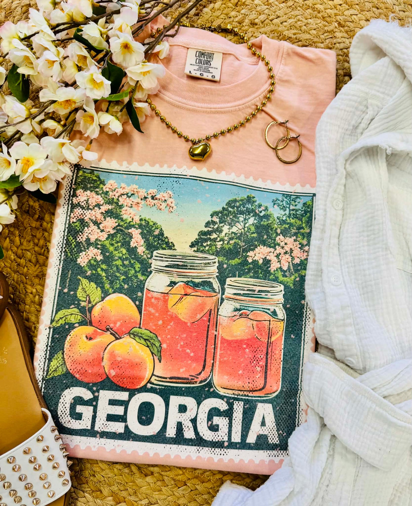 Georgia State Stamp Tee