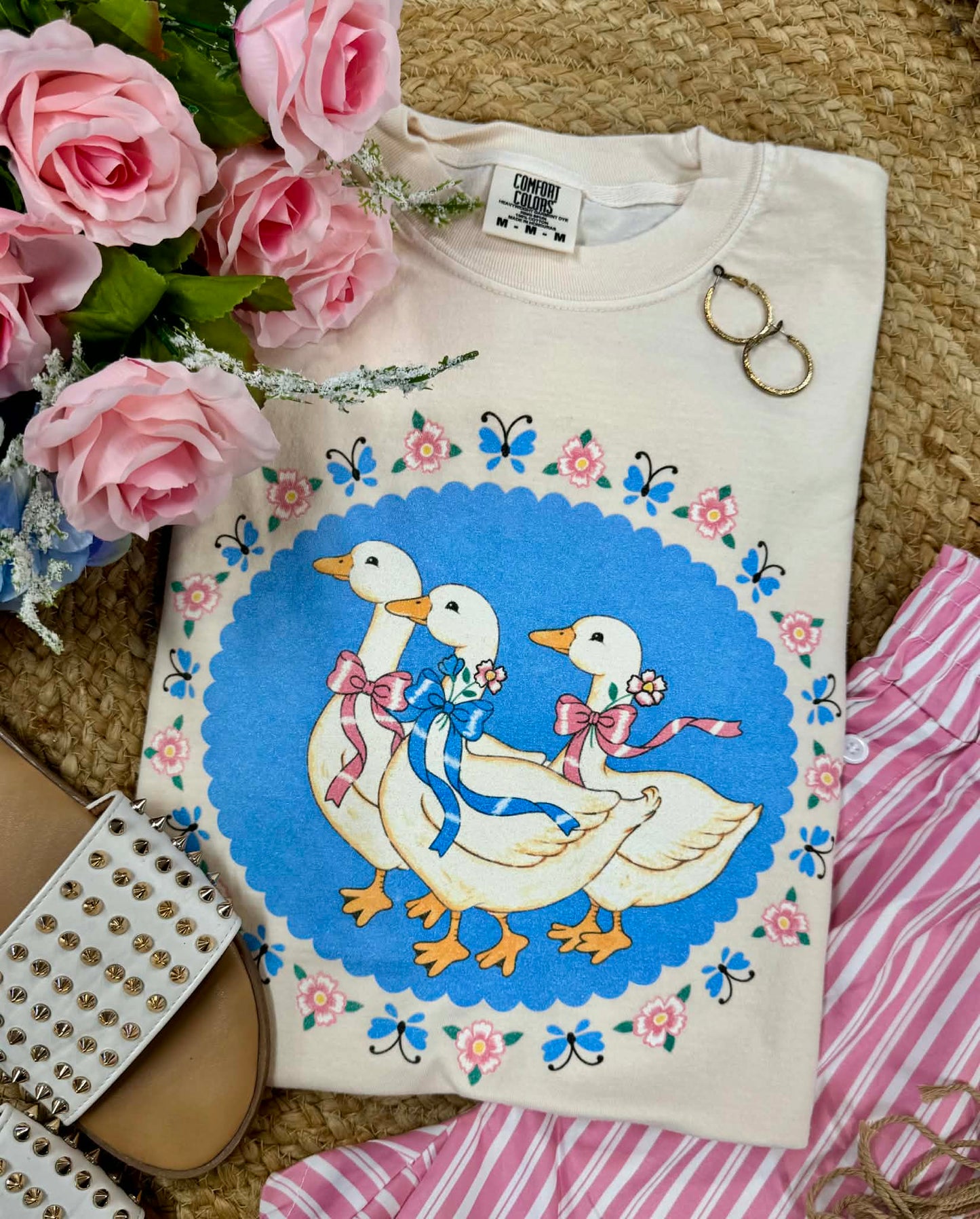Blooming Goose Tee
