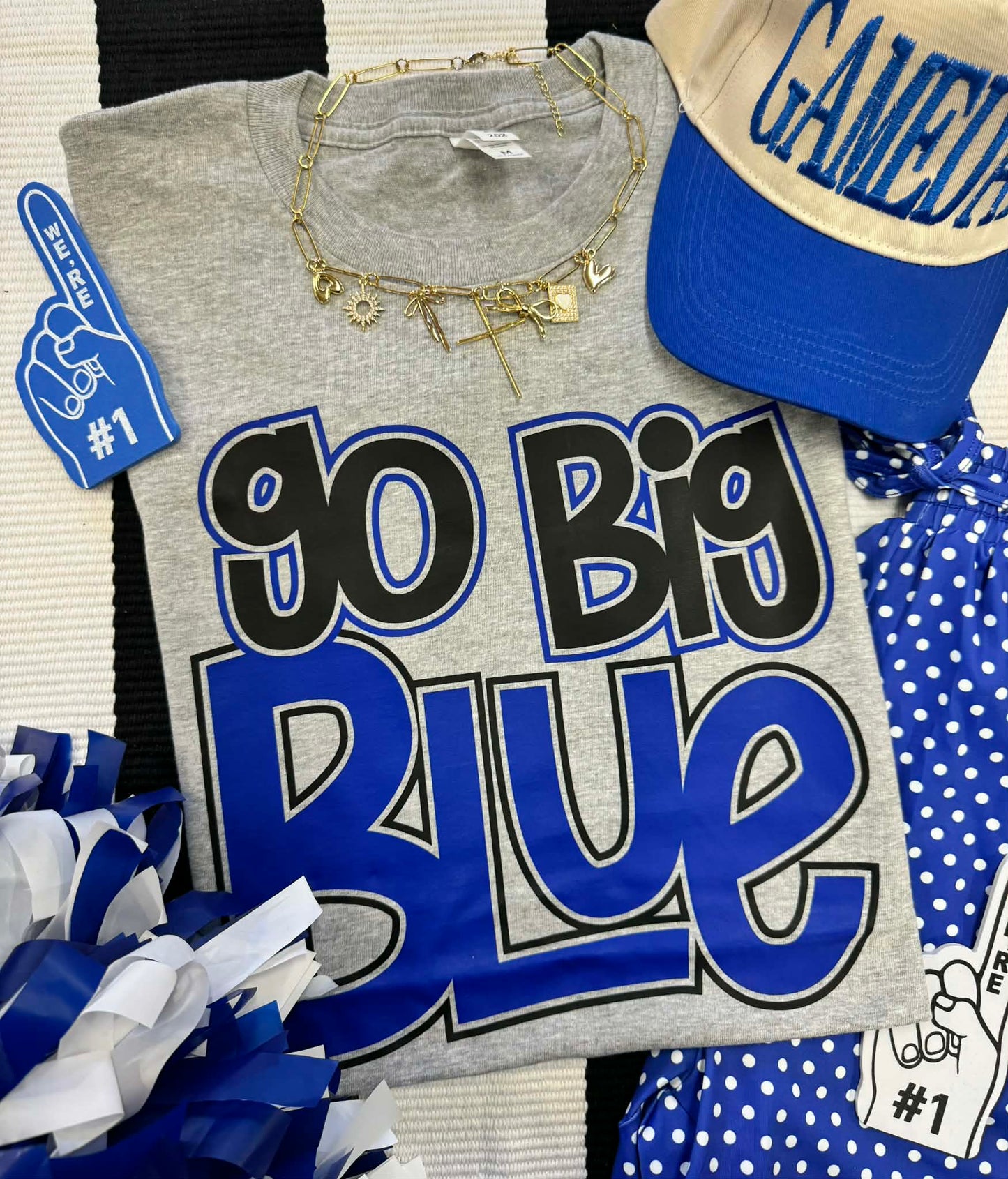 GO BIG BLUE TEE