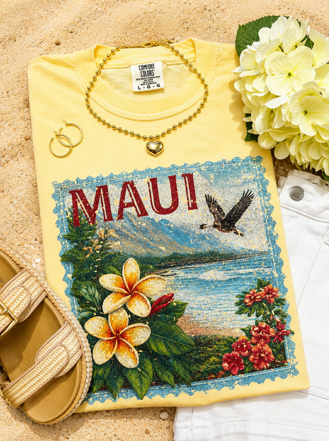 Maui Stamp Tee