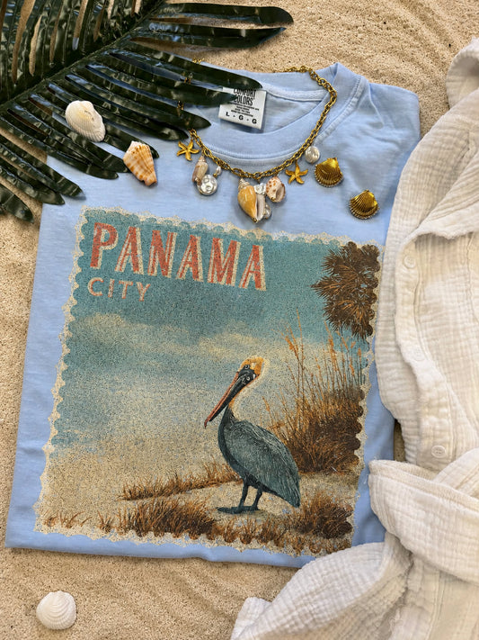 Panama City Stamp Tee