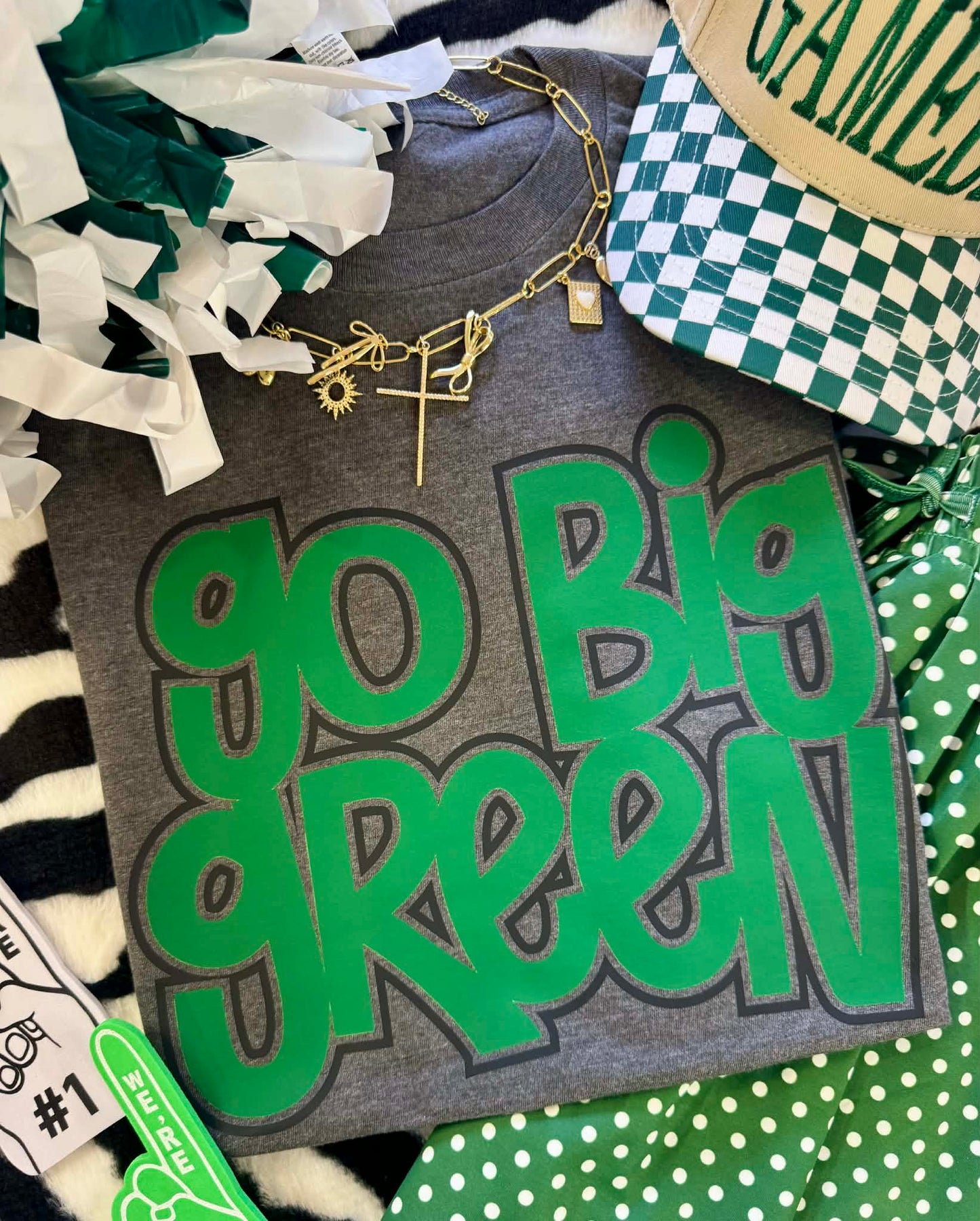GO BIG GREEN TEE