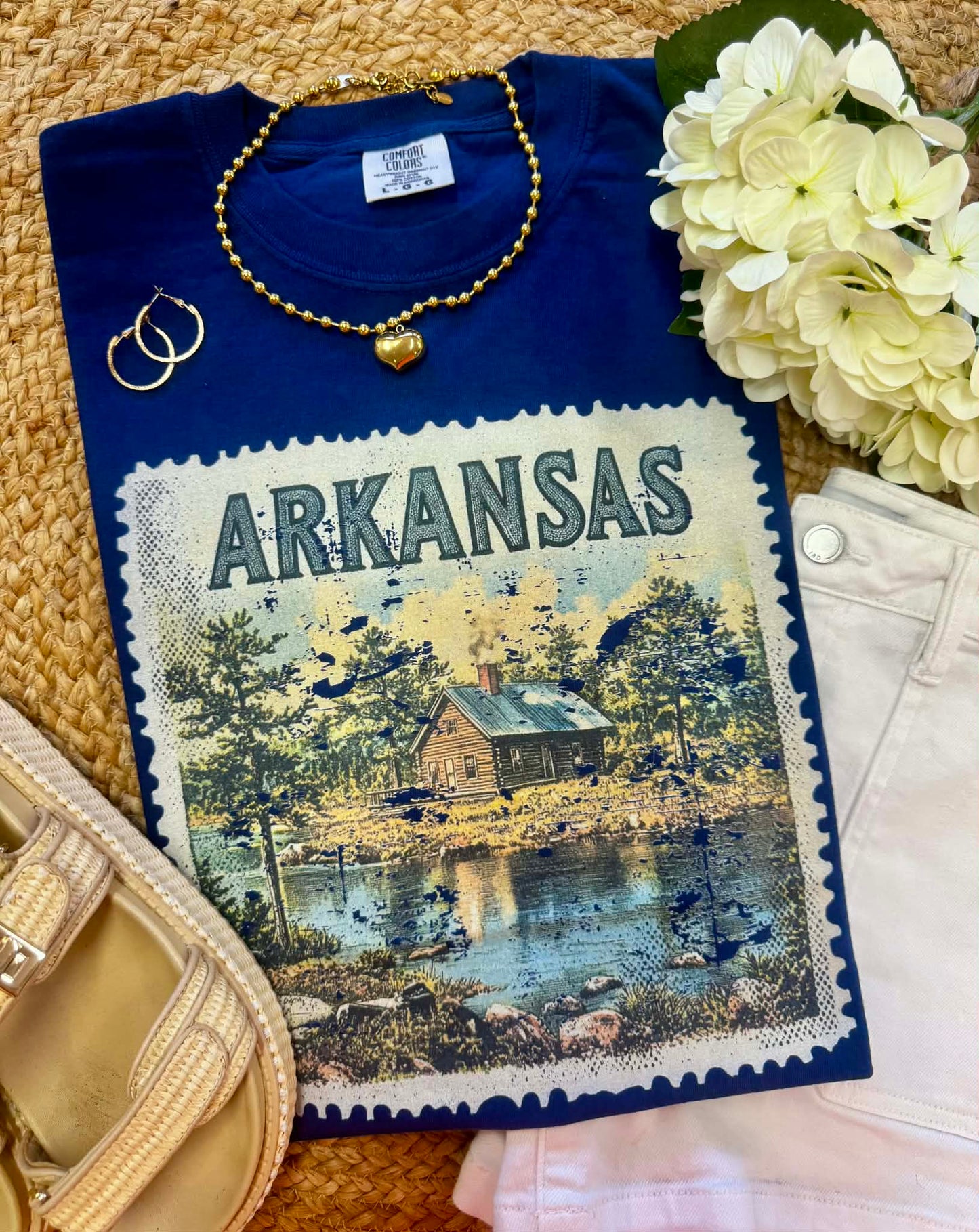 Arkansas State Stamp Tee