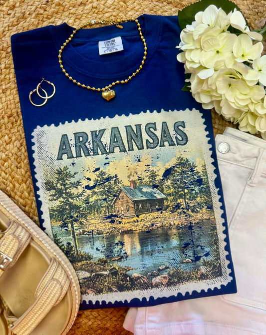 Arkansas State Stamp Tee