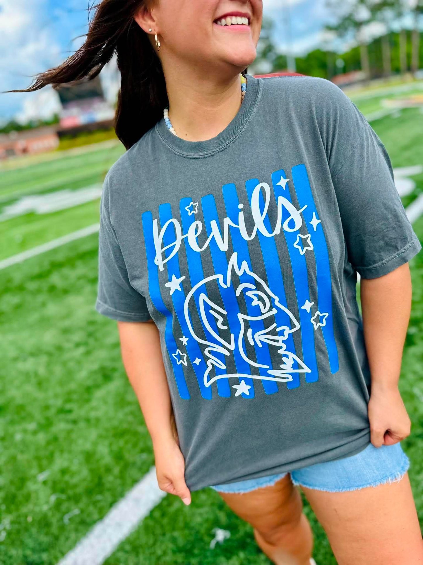 Striped Mascot GAME103 DTF Spirit Wear