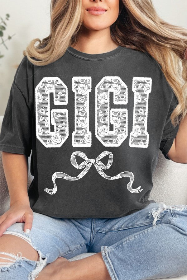 Custom Name Lace Bow DTF