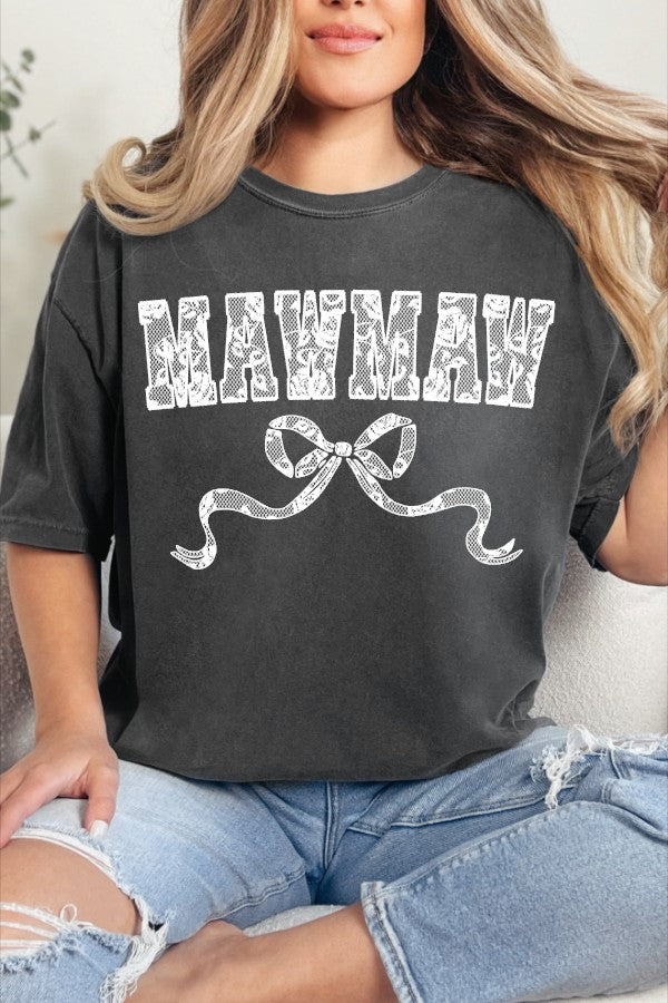 Custom Name Lace Bow DTF