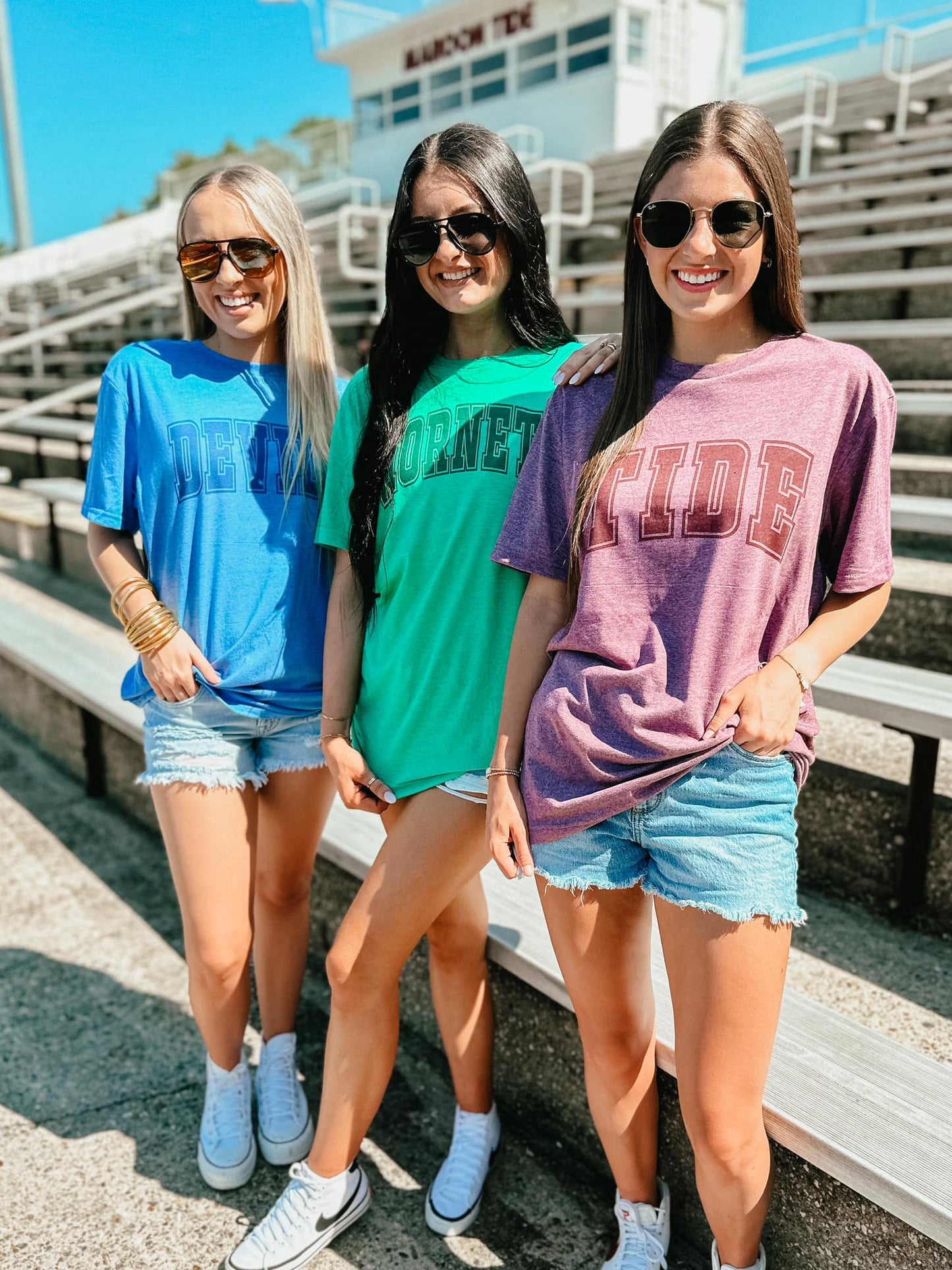 Tonal Varsity Curved Sublimation Graphic Shirt